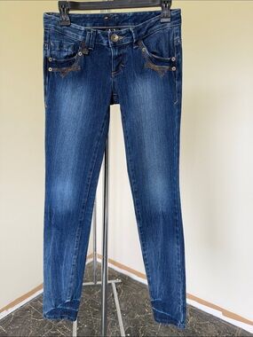 Armani Exchange Dark Blue Skinny Jeans